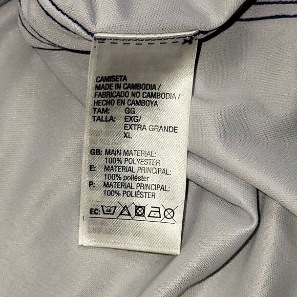 Cristiano Ronaldo Real Madrid 2016 2017 UEFA Home Long Sleeve Soccer Jersey XL - Picture 8 of 10